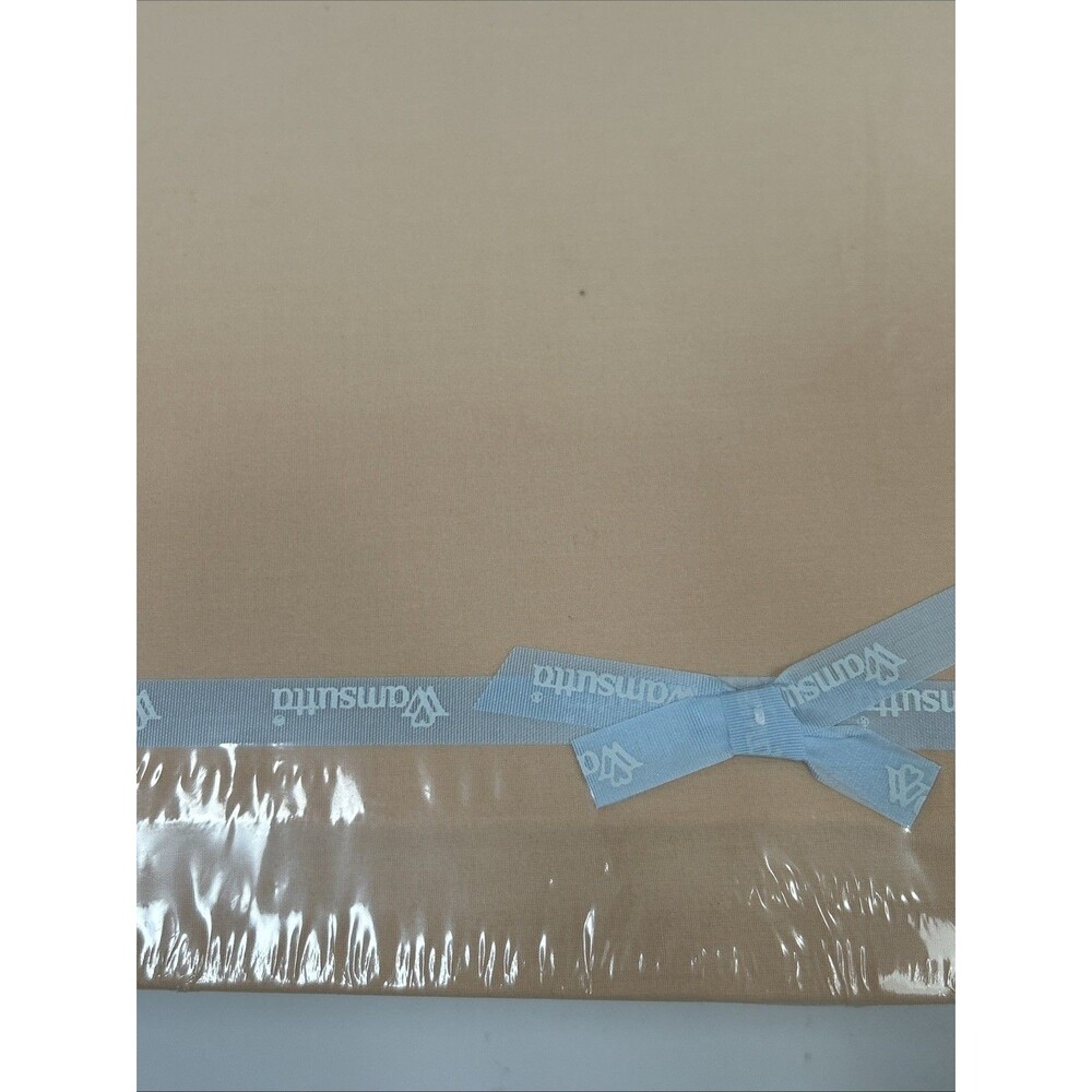 Wamsutta Supercale Plus Twin Fitted Sheet Coral 39 x 75" 200 Thread Count - Picture 4 of 6
